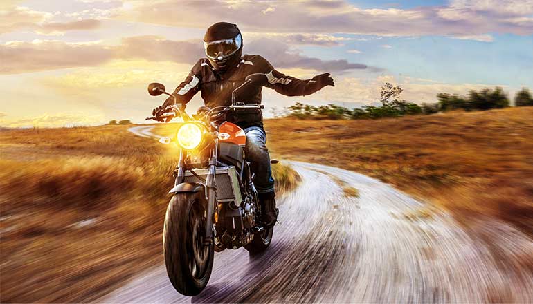 Riding bike has got a completely different aura or sensation.